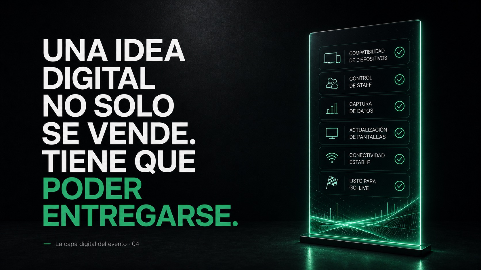 Antes de vender una activación digital, conviene saber si se puede entregar